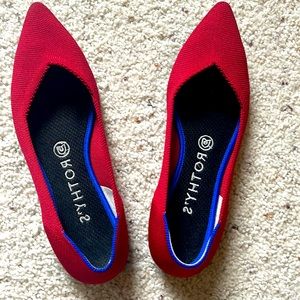 Rothys The Point in Chili Red